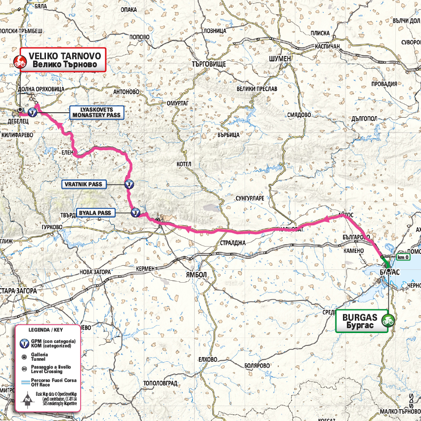 Routekaart Etappe 2
